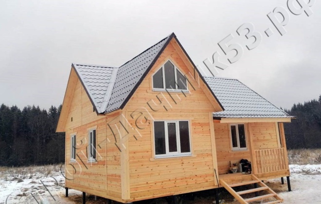 2 Брусовой дом ОД-39 9×7.5, 65.25 м², Московская область, Деревня Березенки (7)